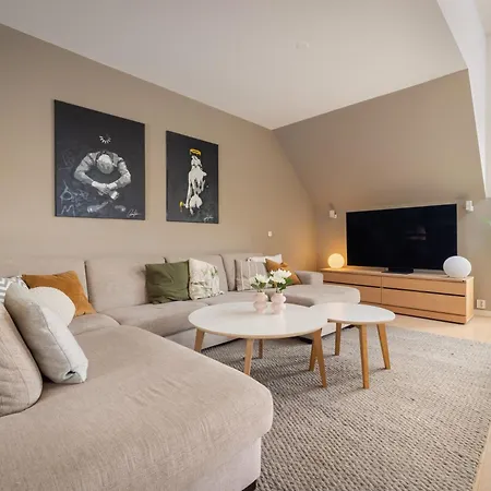 160 M2 Luxury Penthouse W Roof Terrace Берген