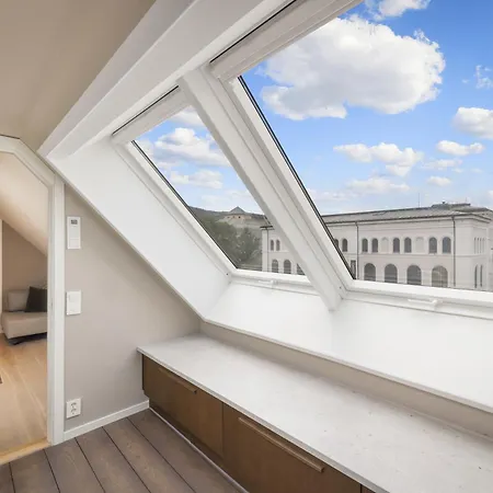 160 M2 Luxury Penthouse W Roof Terrace Берген